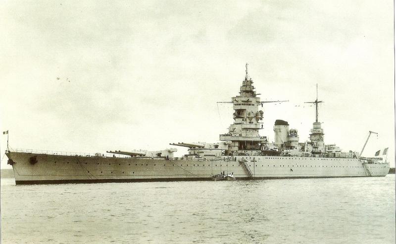Le Dunkerque avant le drame juillet 1940