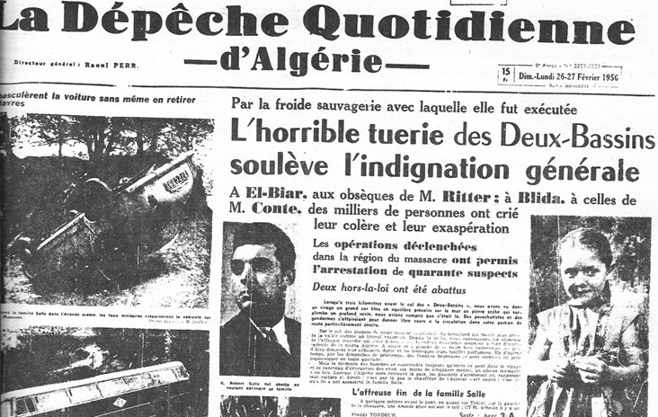 Les Deux-Bassins, 25 Février 1956 massacre