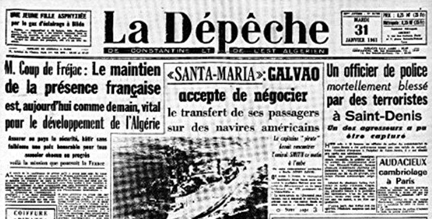 La Dépêche 31 Janvier 1961