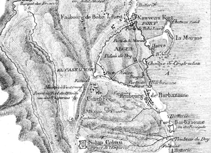 la rade Alger 1829